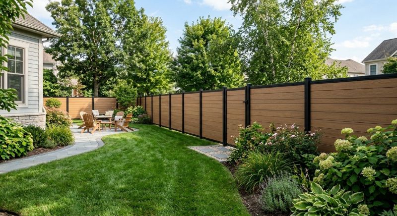 Composite Fence Installation in South Houston, TX