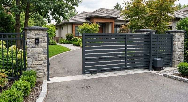 Driveway Fence Installation in Naperville, IL