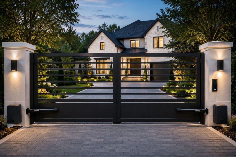 Motorized Gate Installation in Littleton, CO
