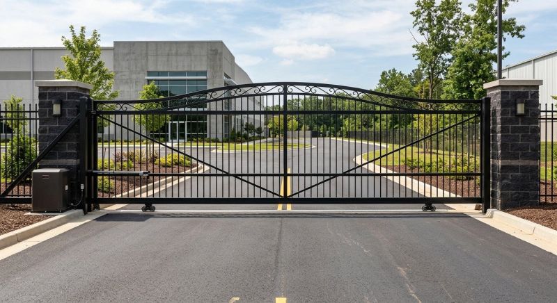 Commercial Gate Installation in Annapolis, MD