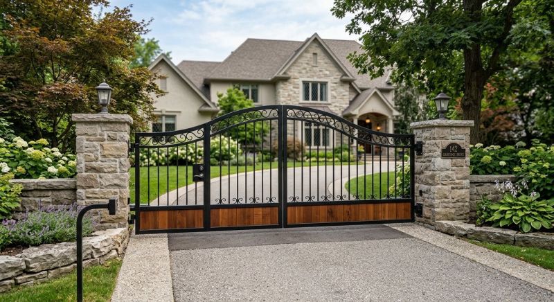 Driveway Gate Installation in Plano, TX