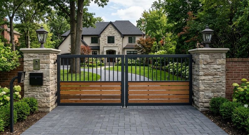 Driveway Gate Replacement in Roswell, GA