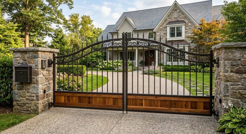 Entrance Gate Installation in Boca Raton, FL