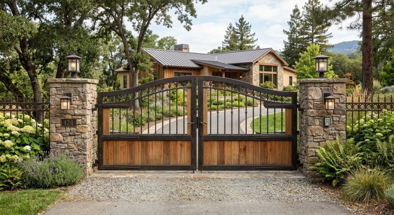 Main Gate Installation in Annapolis, MD