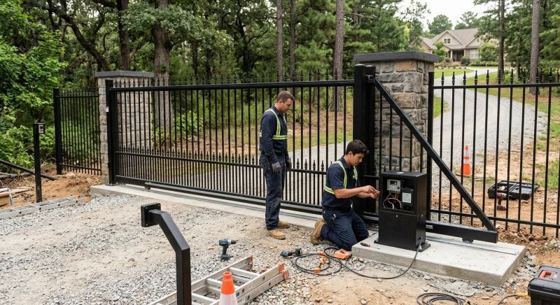 Main Gate Installation in Seattle, WA