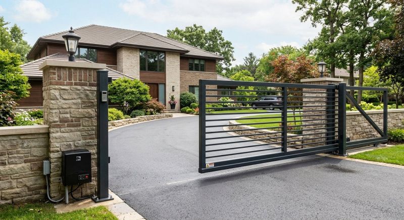 Motorized Gate Installation in Clermont, FL