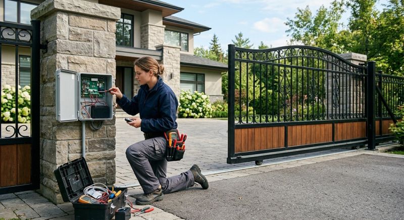 Remote Gate Installation in Seattle, WA